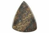 Stony Chondrite Cabochon ( g) - Meteorite #238220-1